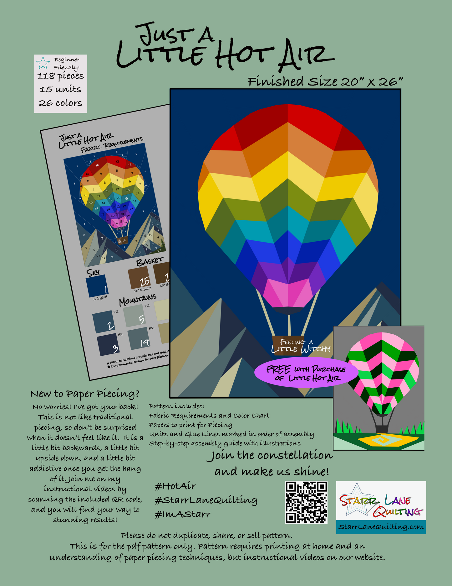 Little Hot Air 20" x 26"